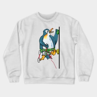 Penguin Rock climbing Crewneck Sweatshirt